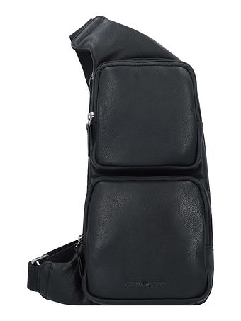 Greenburry Vintage skuldertaske i læder 43 cm