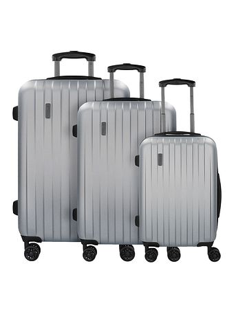 bugatti Lima 2.0 FL 4-hjuls kuffertsæt 3 stk. med dobbelthjul