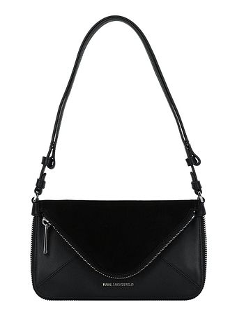 Karl Lagerfeld Hardware Mini Bag skuldertaske Læder 18 cm med strækfold