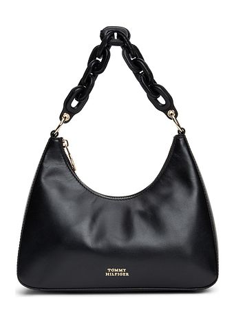 Tommy Hilfiger TH Soft Skuldertaske Læder 38 cm