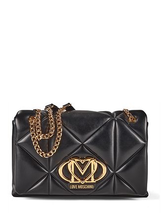 Love Moschino Embossed Q Skuldertaske 29 cm