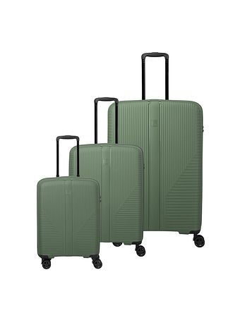 Travelite Air Stripe 4 kolečka Sada kufrů 3-dílný s roztažitelným záhybem