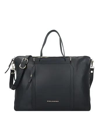 Piquadro Circle Dokumenttaske Læder 43 cm Laptoprum
