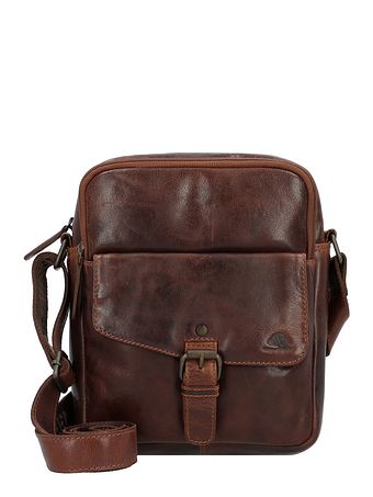 Greenburry Rugged Skuldertaske Læder 21 cm
