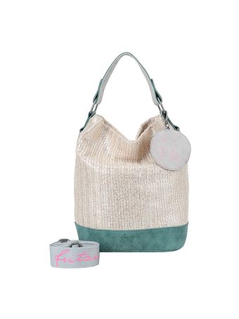 Fritzi aus Preußen Limited Painted Straw Taška přes rameno 27 cm