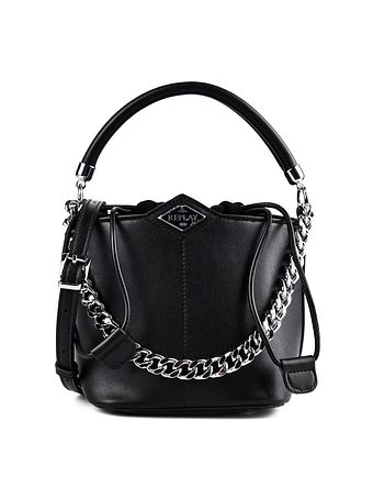 Replay Bucket bag Läder 20 cm Replay Bucket bag Läder 20 cm