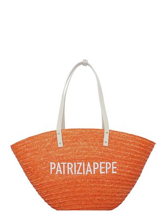 Patrizia Pepe Summer Straw Shopper-taske 51 cm Patrizia Pepe Summer Straw Shopper-taske 51 cm