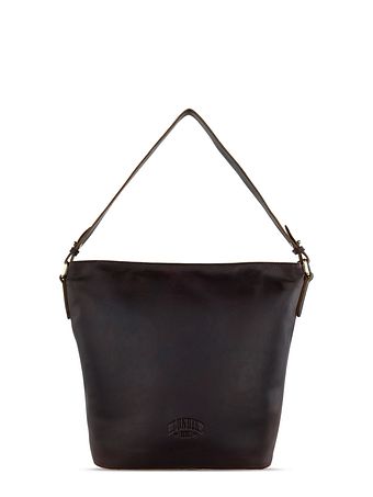 KLONDIKE 1896 Rush Samanta skuldertaske i læder 27 cm