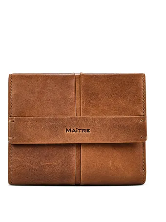 Maître Birkenfeld Dalene Cartera Piel natural 12 cm