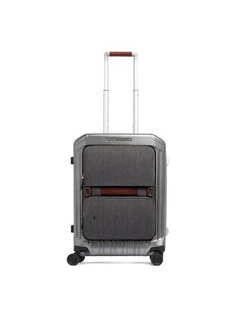 Piquadro Maleta de cabina PQLM con 4 ruedas, 55 cm, compartimento para portátil Piquadro Maleta de cabina PQLM con 4 ruedas, 55 cm, compartimento para portátil