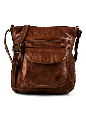 Greenburry Torro Lavado Crossbody taske Læder 24 cm