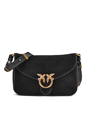 PINKO Love Satchel Mini Borsa a tracolla Vera Pelle 20 cm PINKO Love Satchel Mini Borsa a tracolla Vera Pelle 20 cm