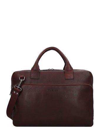 Plevier Vintage Larry Dokumenttaske Læder 40 cm Laptoprum