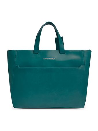 Piquadro Blue Square Shopper-taske Læder 40 cm
