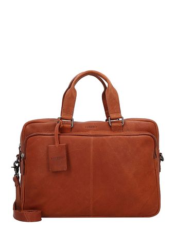 Burkely Antik Avery dokumentmappe i læder 40 cm med rum til bærbar computer