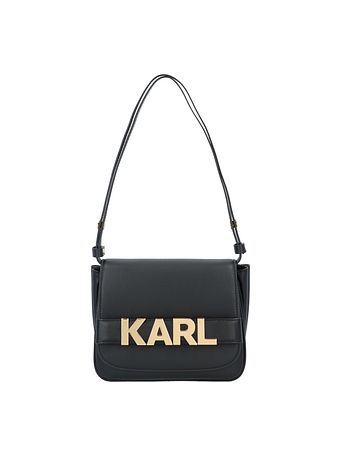 Karl Lagerfeld Letters Skuldertaske Læder 24 cm