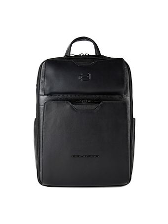 Piquadro Ael Daypack Læder 37 cm Laptoprum