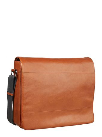 Leonhard Heyden Hamburg Messenger læder 38 cm rum til bærbar computer