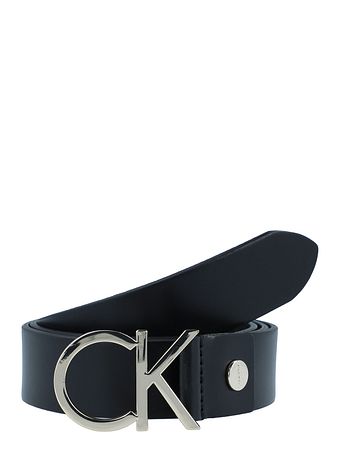 Calvin Klein CK Logo-bælte i læder Calvin Klein CK Logo-bælte i læder