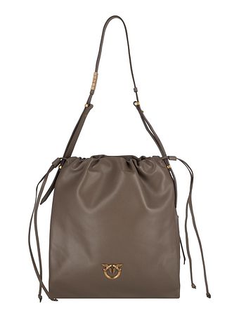 PINKO Slouchy Skuldertaske Læder 31 cm