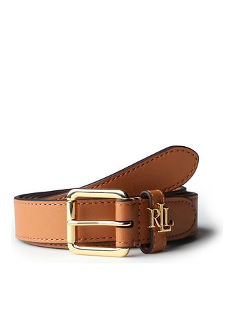 Lauren Ralph Lauren Logo Bælte Læder