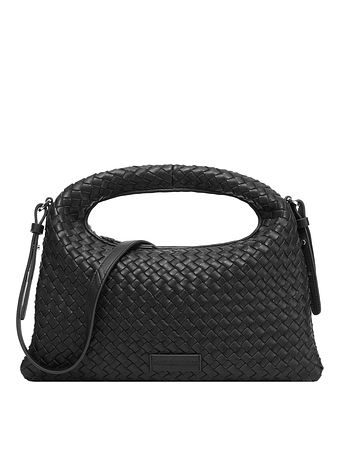 LES VISIONNAIRES Sadie Weave Taška přes rameno Kůže 37 cm