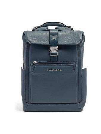 Piquadro Tebe Zaino da giorno Protezione RFID Vera Pelle 44 cm Vano porta PC Piquadro Tebe Zaino da giorno Protezione RFID Vera Pelle 44 cm Vano porta PC