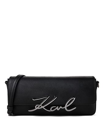 Karl Lagerfeld Signature 2.0 Skuldertaske Læder 28.5 cm Karl Lagerfeld Signature 2.0 Skuldertaske Læder 28.5 cm