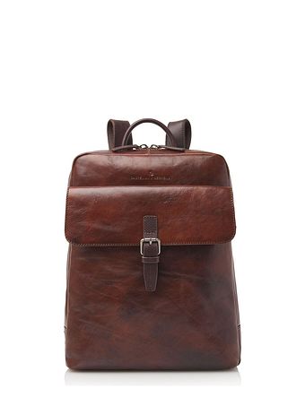 Castelijn & Beerens Rien rygsæk RFID læder 40 cm laptoprum