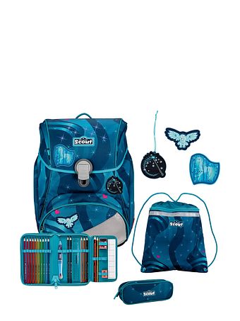 Scout Alpha skoletaske sæt 4 stk.