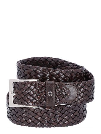 AIGNER Business-bælte i flettet læder