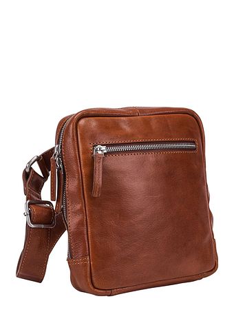 Leonhard Heyden Cambridge skuldertaske i læder 18 cm