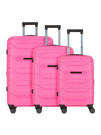 Polestream Strz by Asteroid 4 kolečka Sada kufrů 3-dílný s roztažitelným záhybem