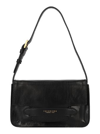 The Bridge Lucrezia skuldertaske i læder 26 cm