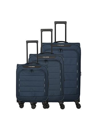 Travelite Skaii 4-hjulig Resväskset 3-delad med expansionsveck Travelite Skaii 4-hjulig Resväskset 3-delad med expansionsveck