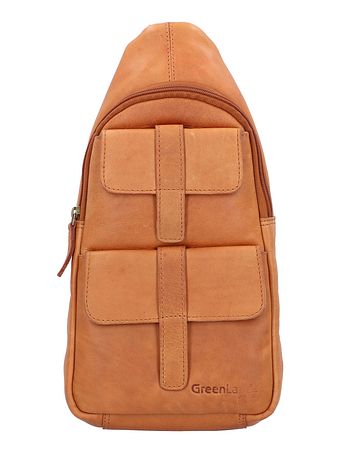 Greenland Nature GreenLand NATURE Skuldertaske Læder 19 cm Greenland Nature GreenLand NATURE Skuldertaske Læder 19 cm