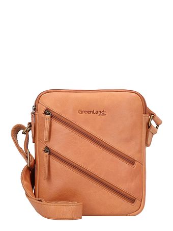 Greenland Nature Nature skuldertaske RFID læder 21 cm Greenland Nature Nature skuldertaske RFID læder 21 cm