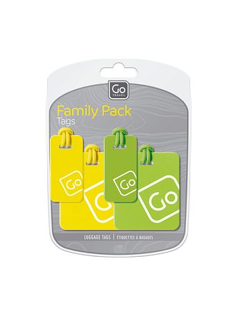 Go Travel Adressemærkatsæt 4 stk.