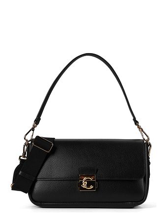 Coccinelle C-Me Lock Skuldertaske Læder 29 cm