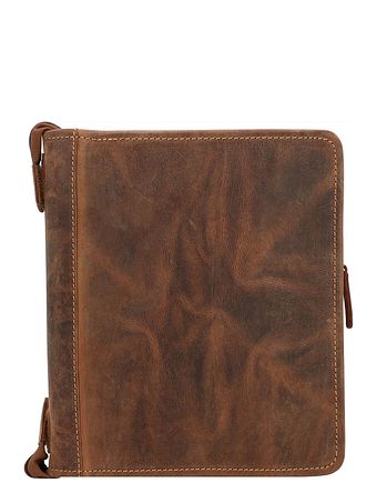 Greenburry Vintage skriveetui i læder 26 cm