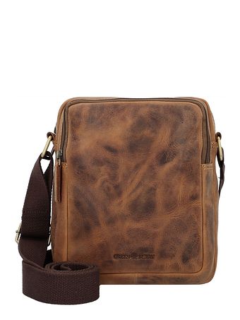 Greenburry Vintage Skuldertaske Læder 20 cm