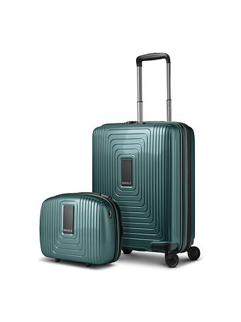 Redolz Essentials 14 kuffertsæt 2 stk. kabine trolley med stretch fold & beautycase Redolz Essentials 14 kuffertsæt 2 stk. kabine trolley med stretch fold & beautycase