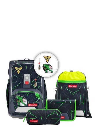 Step by Step Giant Skoleransel-sæt 5-delt