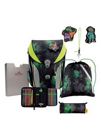 DerDieDas ErgoFlex Max Sada školních tašek 5-dílný