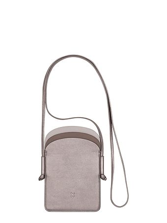 DuDu Farverigt Minorca-mobiltaske i læder 12 cm