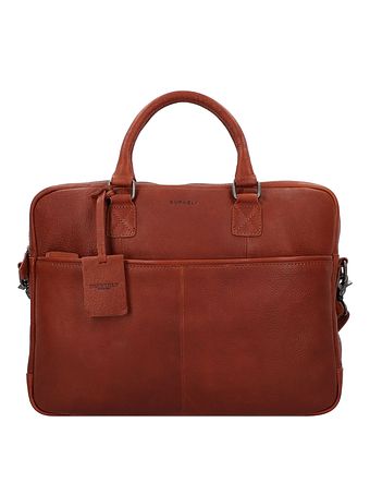 Burkely Antik Avery dokumentmappe i læder 40 cm med rum til bærbar computer