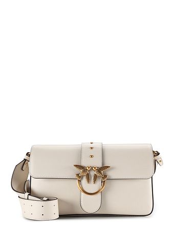 PINKO Love One Skuldertaske Læder 27 cm