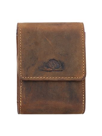 Greenburry Vintage cigaretetui i læder 7,5 cm