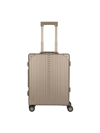 Aleon Traveler International kabinväska med 4-hjulig konstruktion i Aluminium, 55 cm