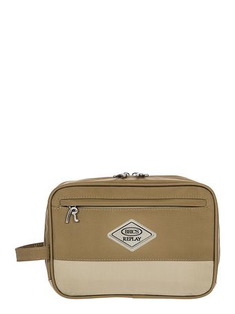 Bric's Replay Sand Woo Kultur-taske 25 cm Bric's Replay Sand Woo Kultur-taske 25 cm